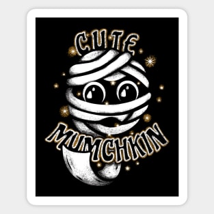 Cute Munchkin Mummy (The Mumchkin) Magnet